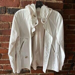 Zara White Utility Jacket